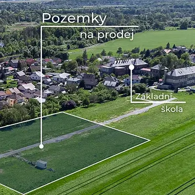 natočení nemovitosti dronem Valašské Meziříčí